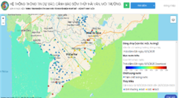 Hệ thống phục vụ chuyển đổi số trong dự báo, cảnh báo thủy hải văn tại Nam Bộ WebGIS